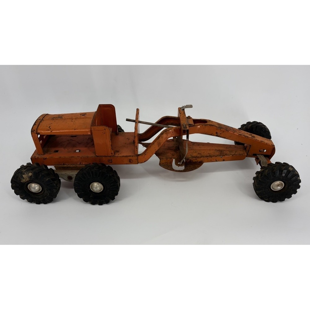 Vintage Wyandotte Pressed Steel Road Power Grader for Parts Repair Restoration